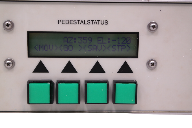 MOOG QUICKSET RS-232 Pedestal Controller Model 7-90AEPJRS232-DC115