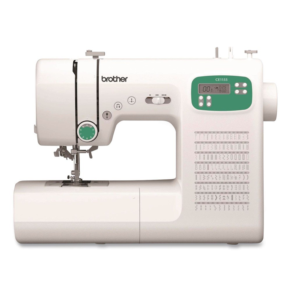 Brother CE1155 18" x 15" x 8" 110 Stitches Computerized Sewing Machine New