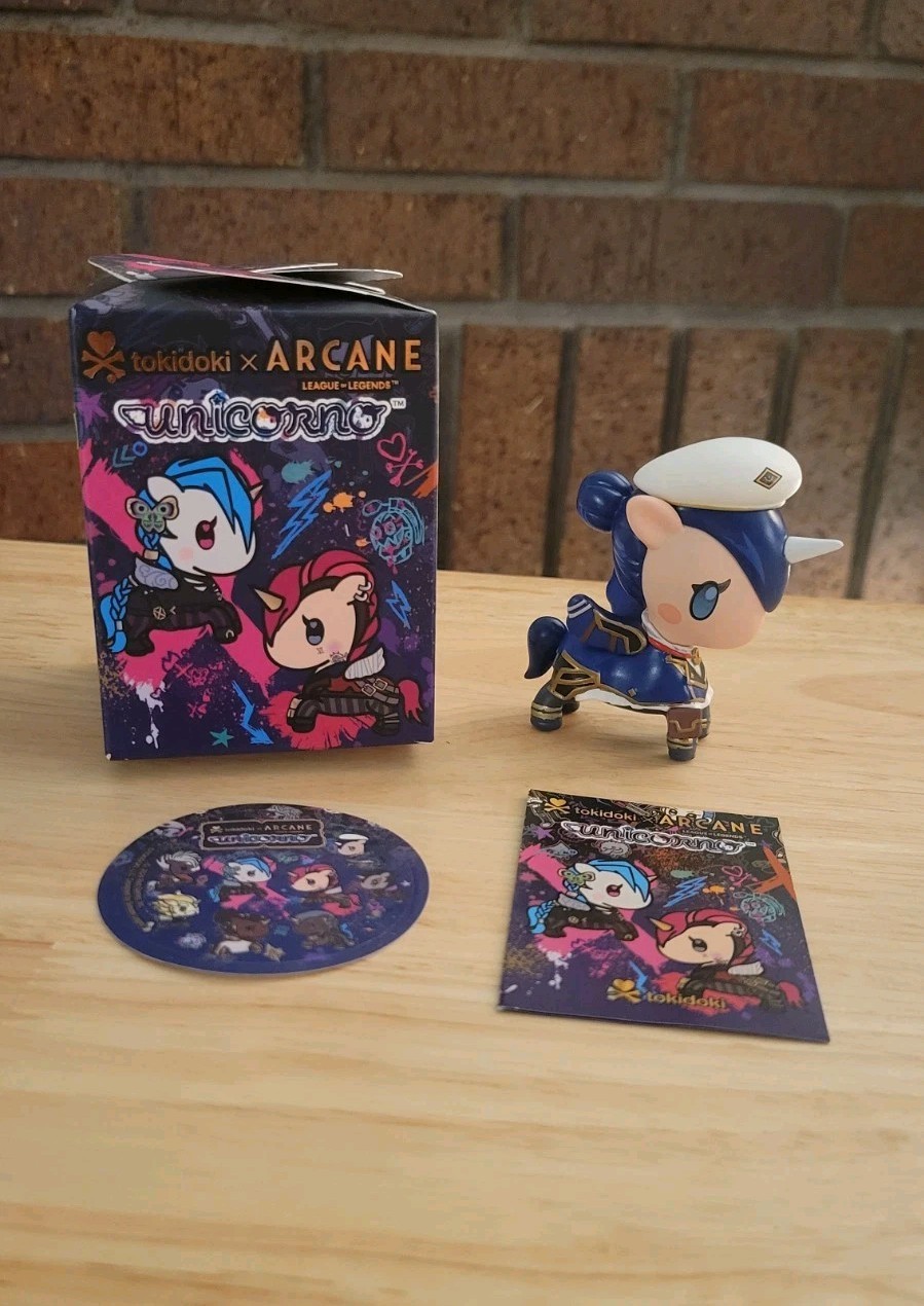 Caitlyn Tokidoki x ARCANE Unicorno Series League of Legends Figure LoL