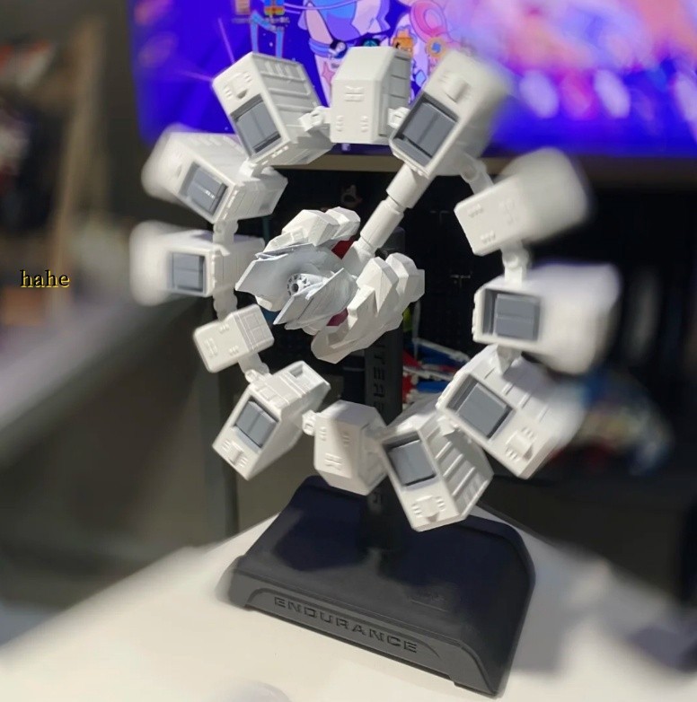 Interstellar Endurance Space Station Rotatable Model 3D Printed Collect Ornament