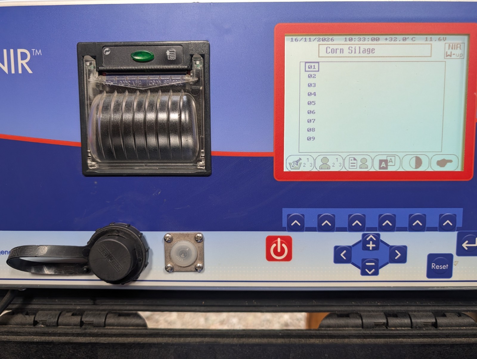 Dinamica Generale AgriNIR Analyzer Portable NIR Grain Feed Forage Tester