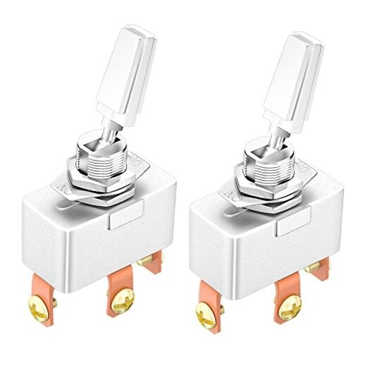 ON-Off-ON 3 Position Toggle Switch 50 Amp 12V Heavy Duty 3 R13-401-103-2PCS