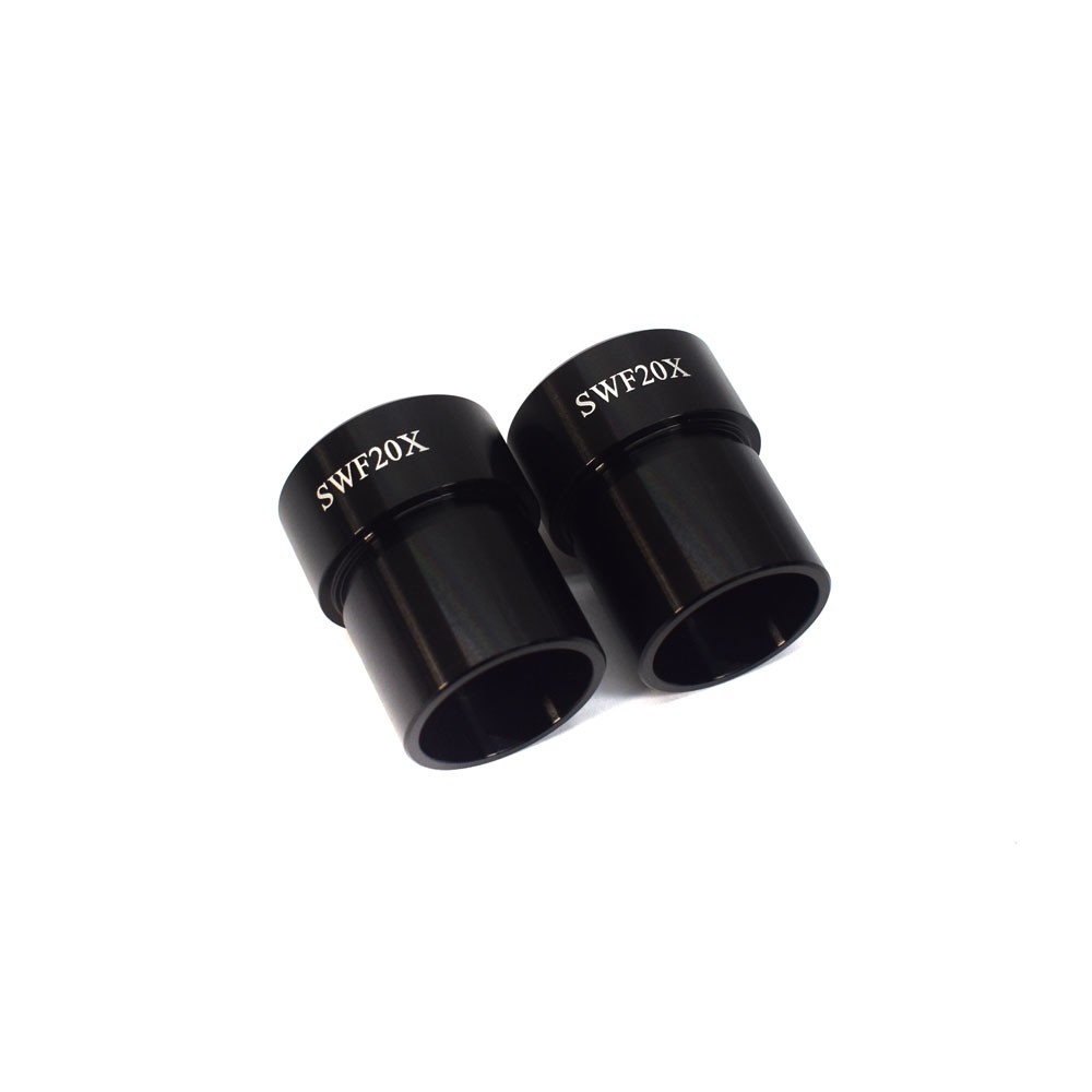 NEW Pair Standard SWF20X 20X 30mm Stereo Microscope Eyepieces Super Wide Field