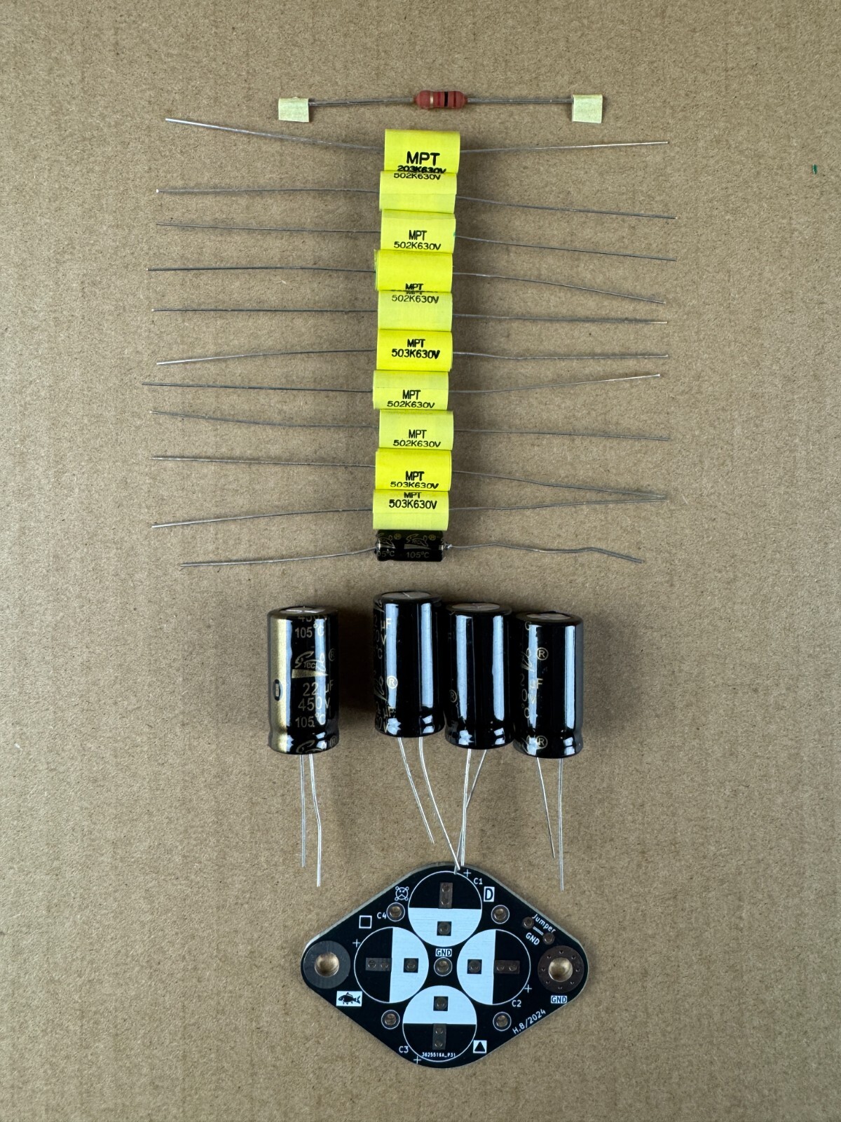 Heathkit T-3 RECAP KIT for Visual-Aural Signal Tracer w/ Instructions