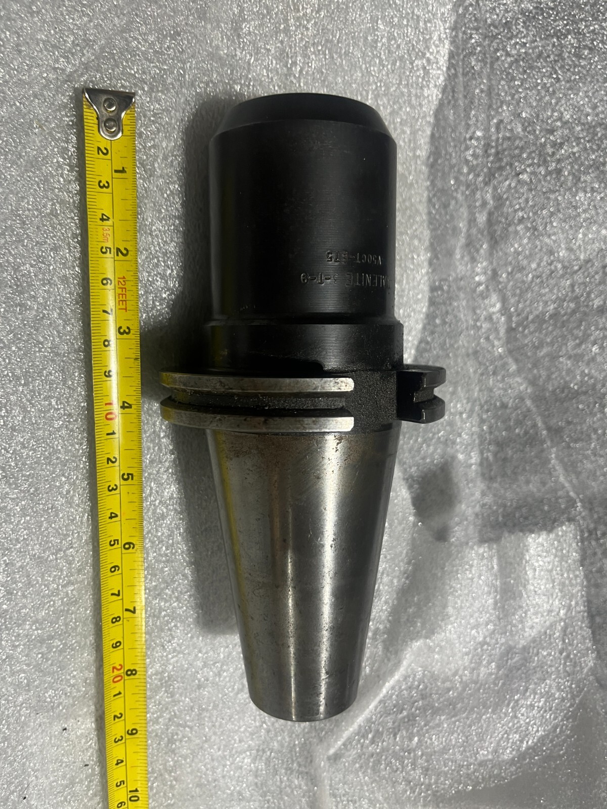 3/4" I.D. VALENITE V50CT-E75 Extended CAT 50 V End Mill Tool Adapter Holder