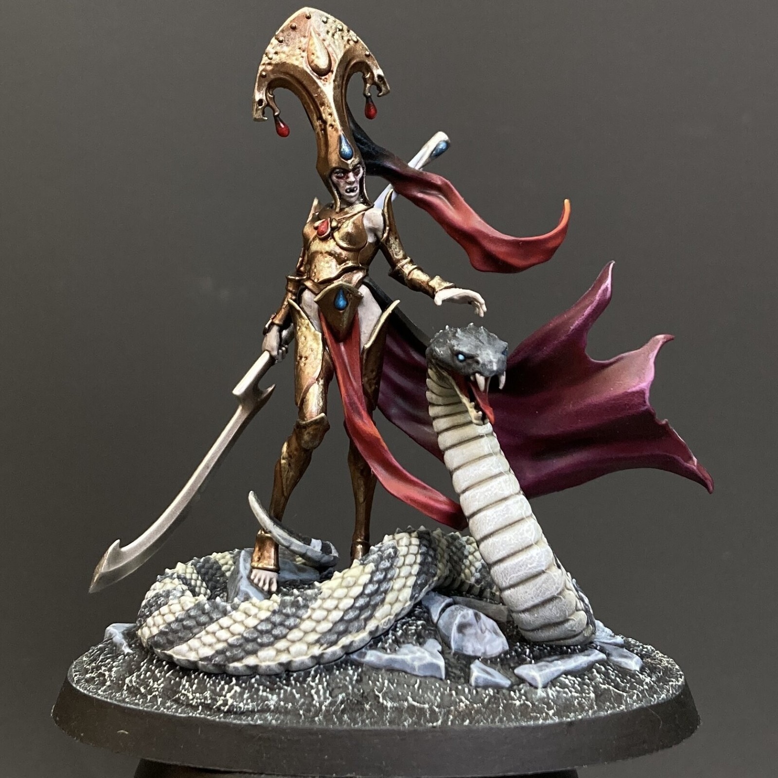 Warhammer AOS Sekhar, Fang of Nulahmia Death Soulblight Gravelords Presale Army