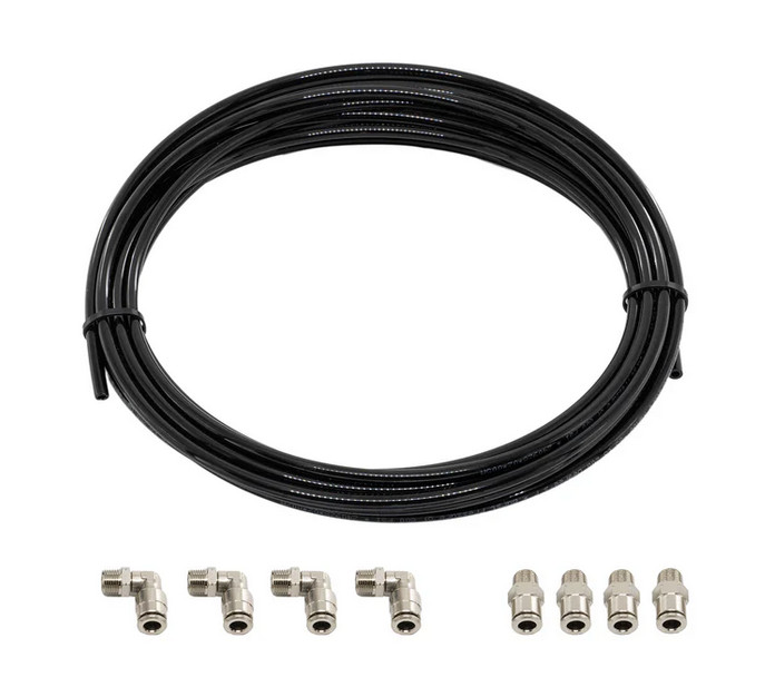 60-30210 Flo Supply Radiator & Transmission Over Flow Plumbing Kit 1/4" Hose