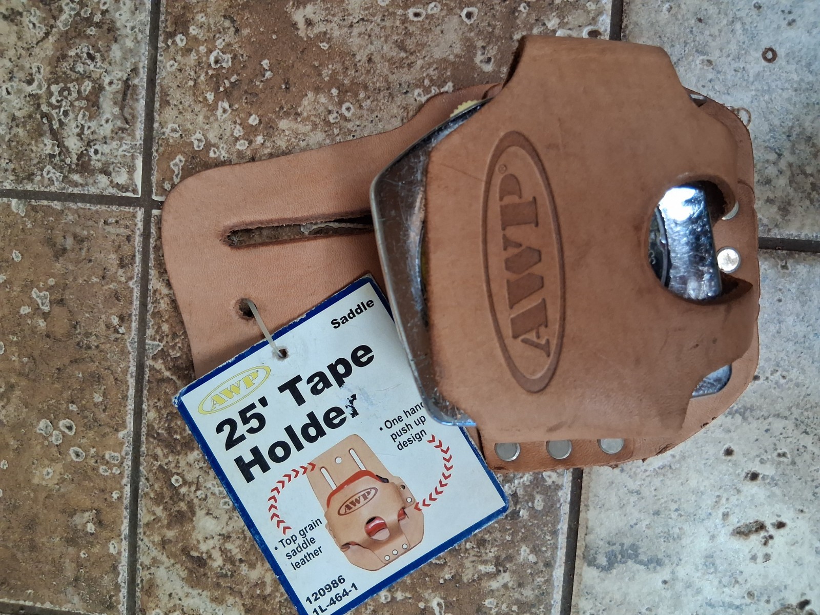 AWP Leather Measuring Tape Holder