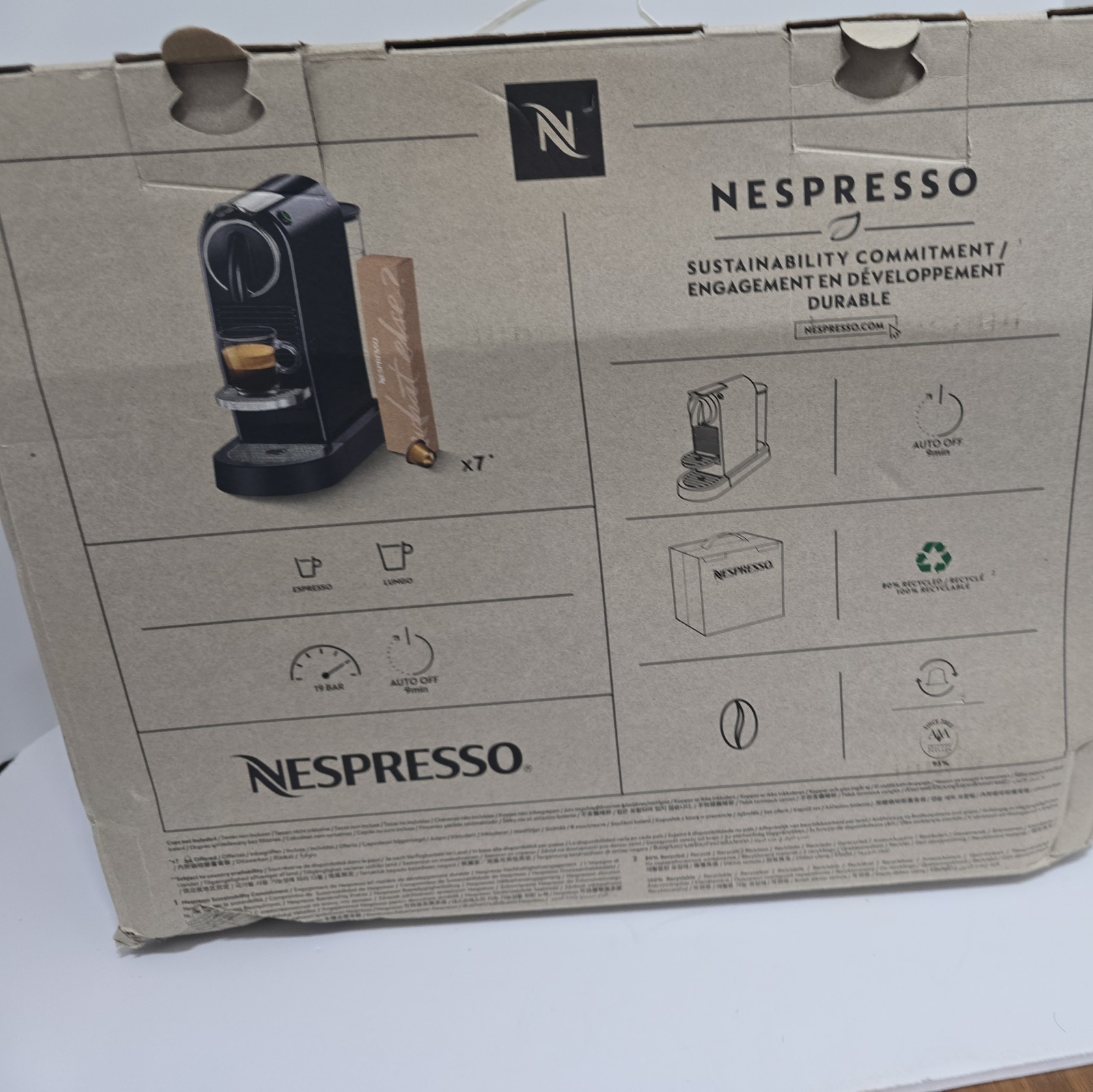 Nespresso CitiZ Espresso Machine