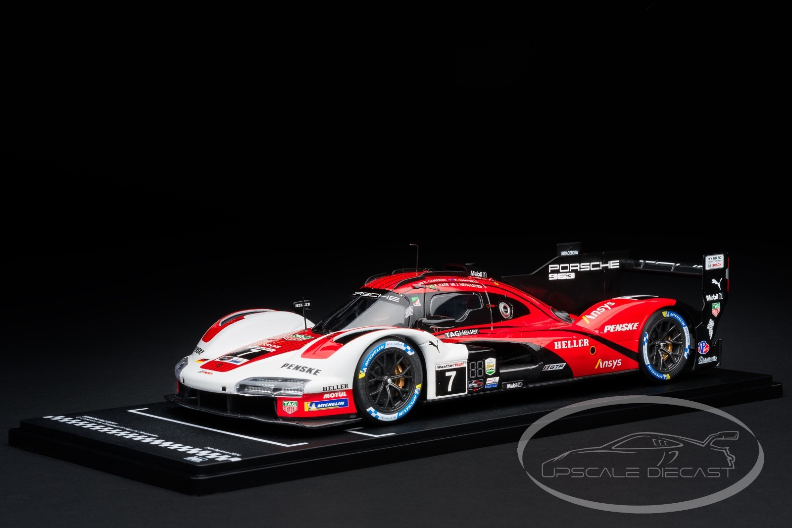 IXO 1:18 Penske Porsche 963 GTP7 #7 Daytona 24hr 2024 Winner Nasr Campbell NEW