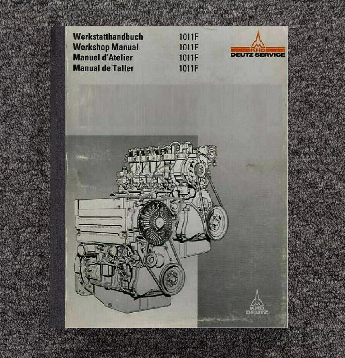 1011 Engine Motor Tractor Truck Workshop Repair Service Manual Fits DEUTZ 1011F