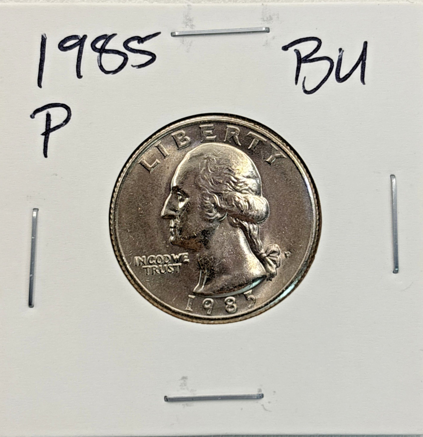1985-P Washington Quarter BU (Brilliant Uncirculated) Philadelphia Mint
