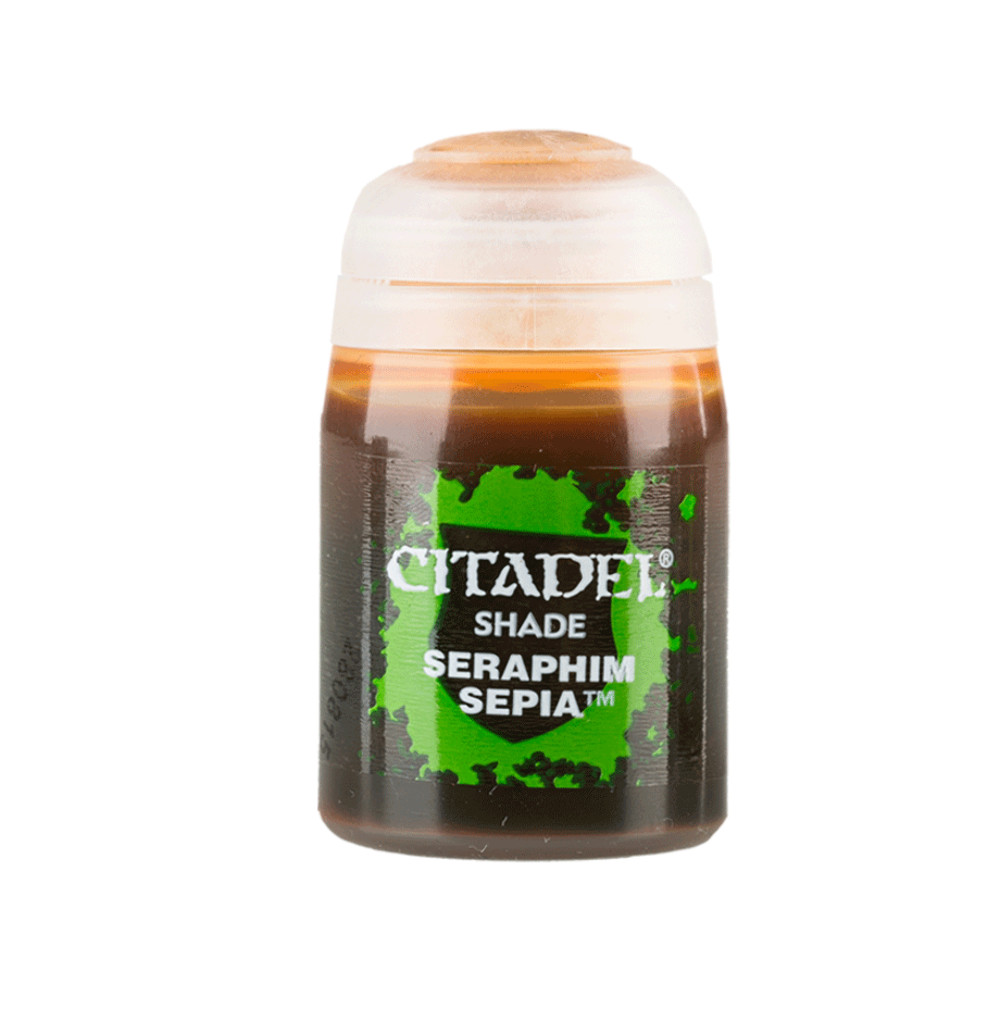 Shade - Seraphim Sepia 18mL: Games Workshop Citadel Paint