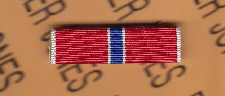 US Bronze Star Medal BSM award ribbon 1.5" badge