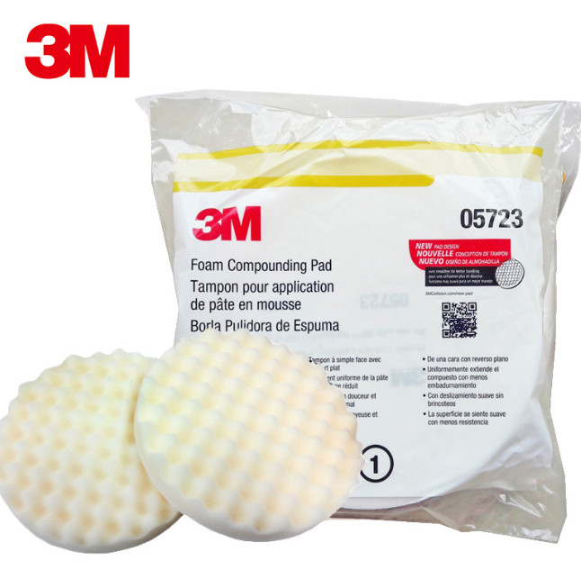 5723 Foam 2 Pads 8" Inch Compounding Pad For 3M 05723 Single Sided