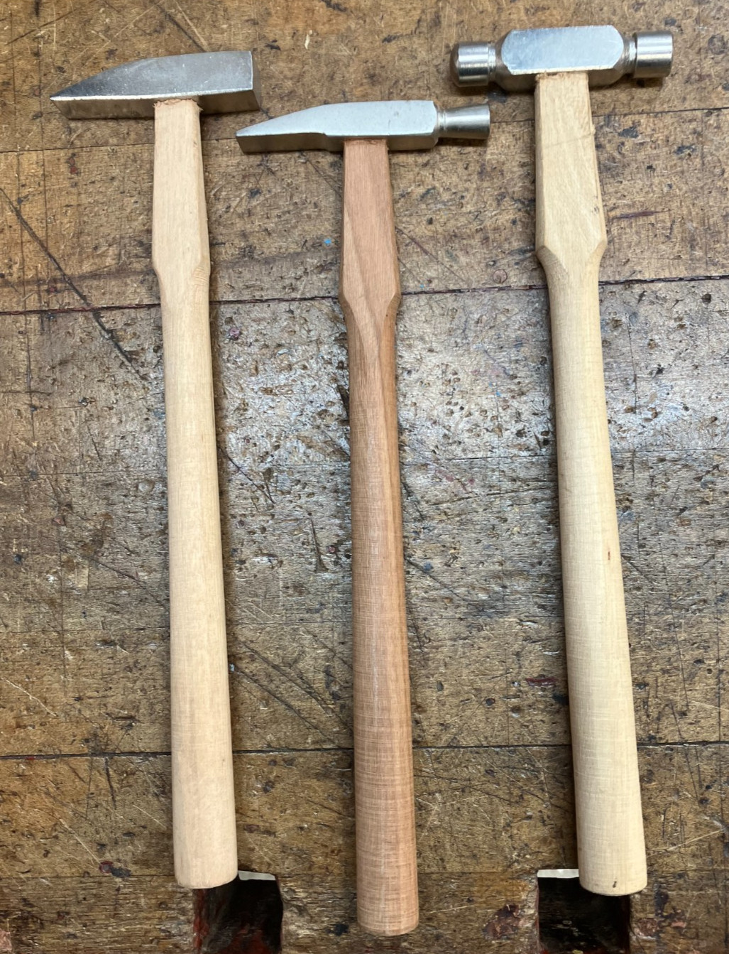 3 Small 1oz Hammers- Jewelry Making Crafts Hobby