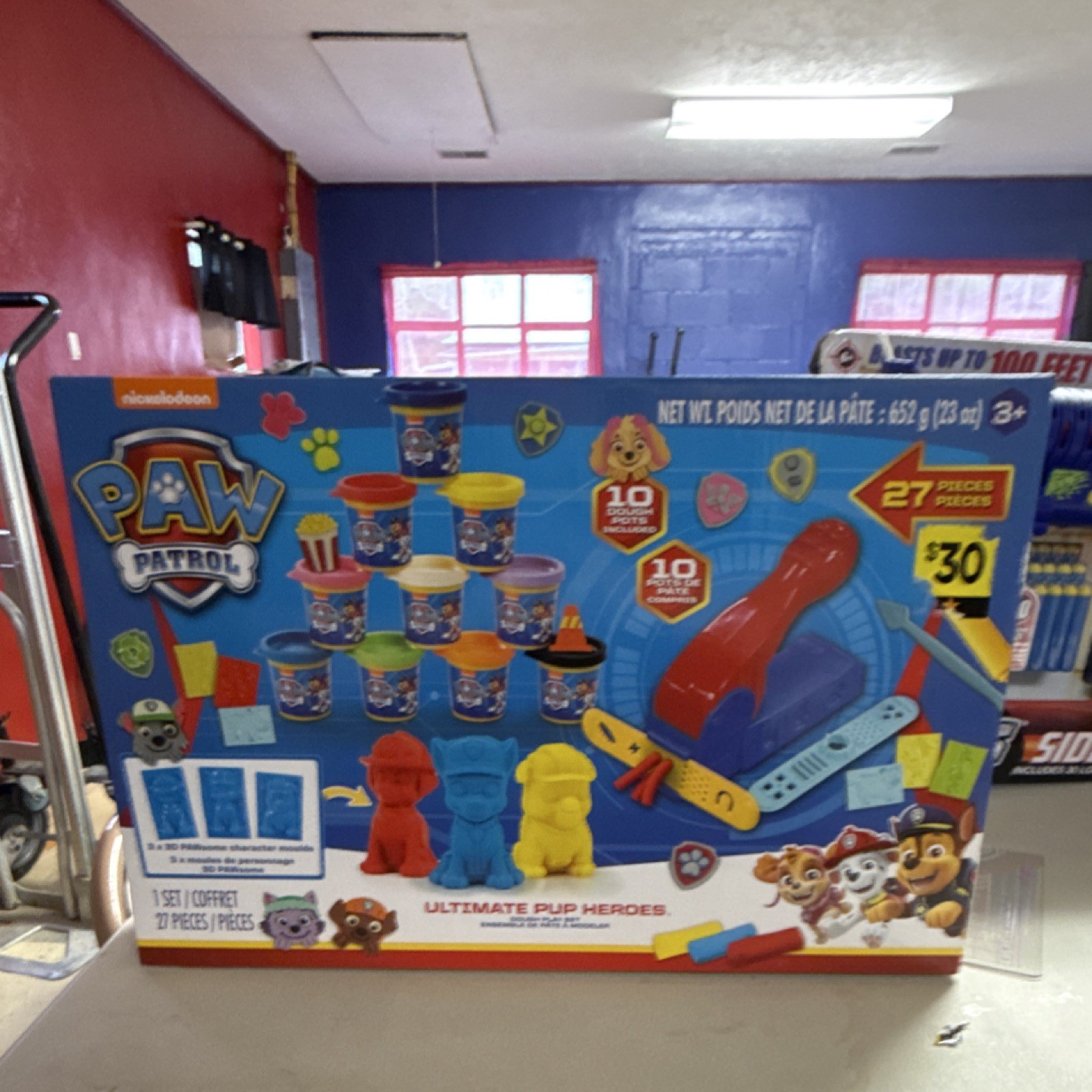 Nickelodeon Paw Patrol Ultimate Pup Heroes Modeling Clay Set 27 Pieces