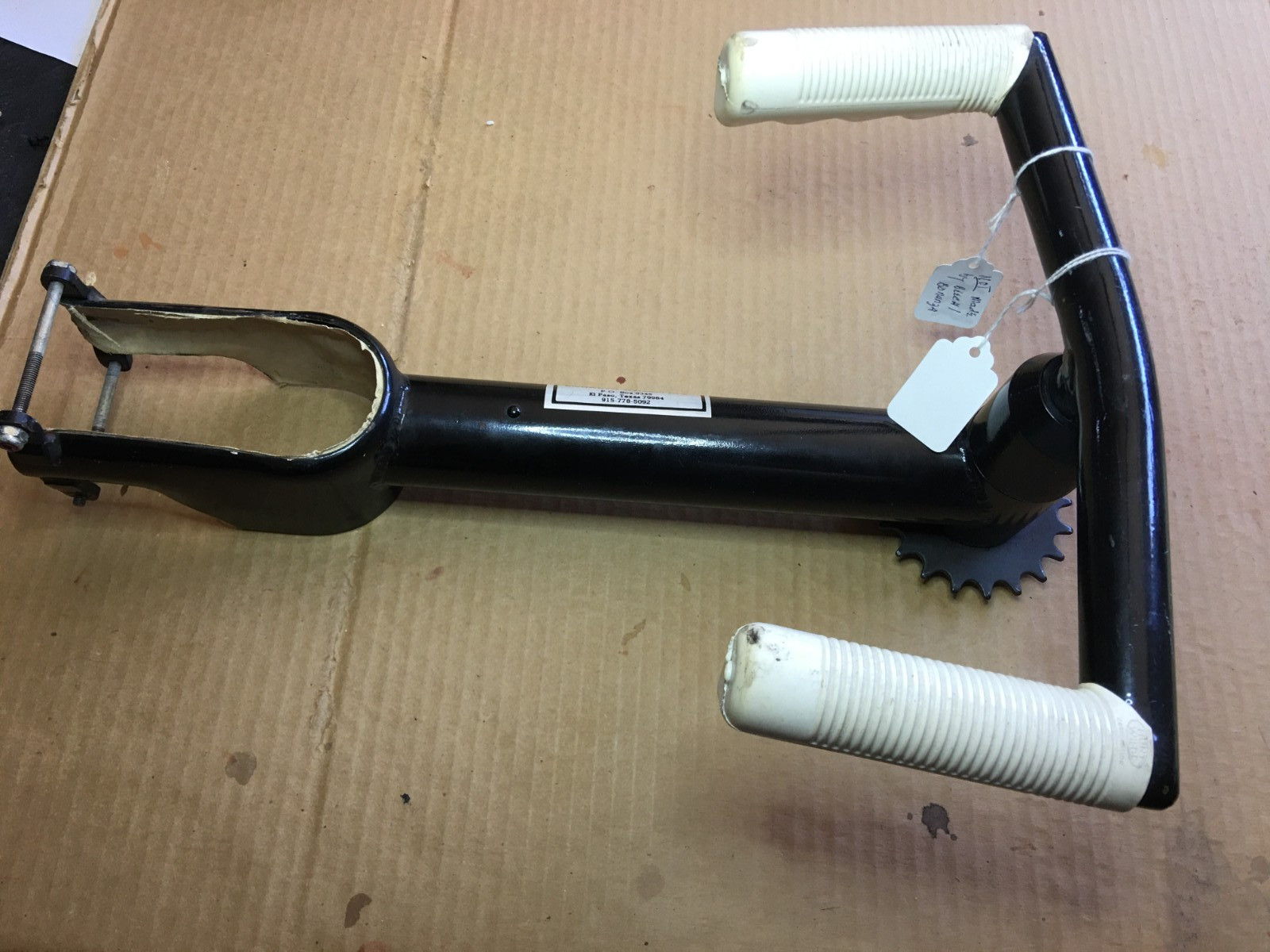 Vintage Bonanza Wheel Clip on Dual Yoke