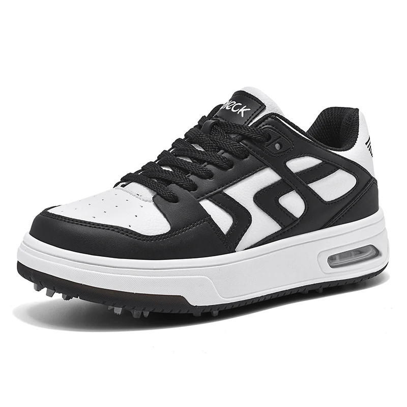 Waterproof Men Golf Shoes Spikes Golf Sneakers Outdoor Anti Slip Walking Shoes
