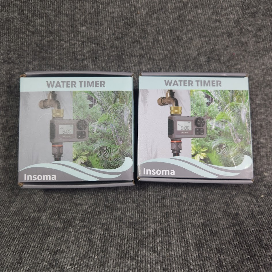 Lot of 2 Insoma Water Timer SGW05 Open Box 116 Max psi