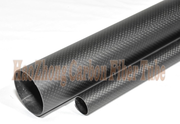 60mm OD x 56mm 57mm ID Carbon Fiber Tube 3k 500MM (Roll Wrapped)high strength