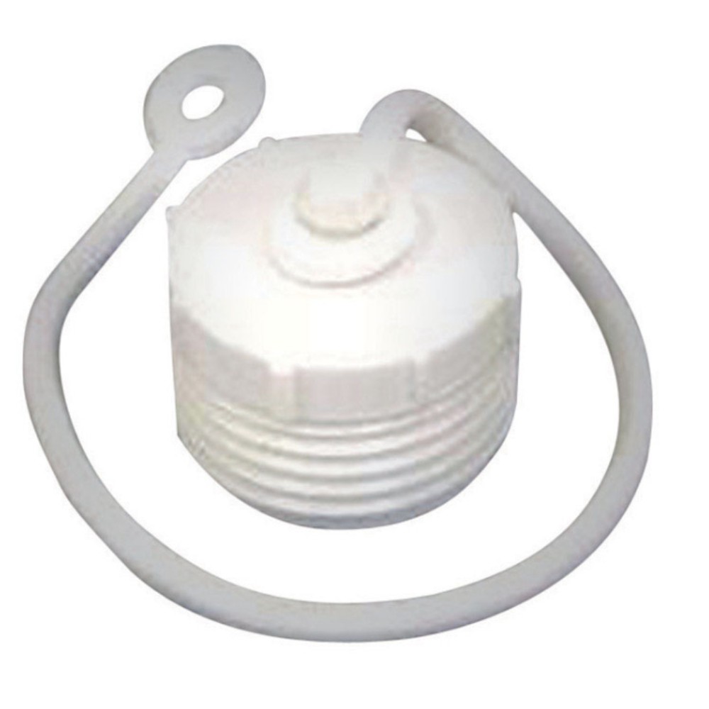 US Hardware Male Hose Plug With Lanyard 1 pk
