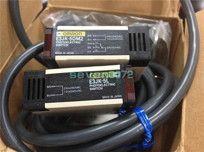 1piece NEW Omron photoelectric switch E3JK-5DM2-5L