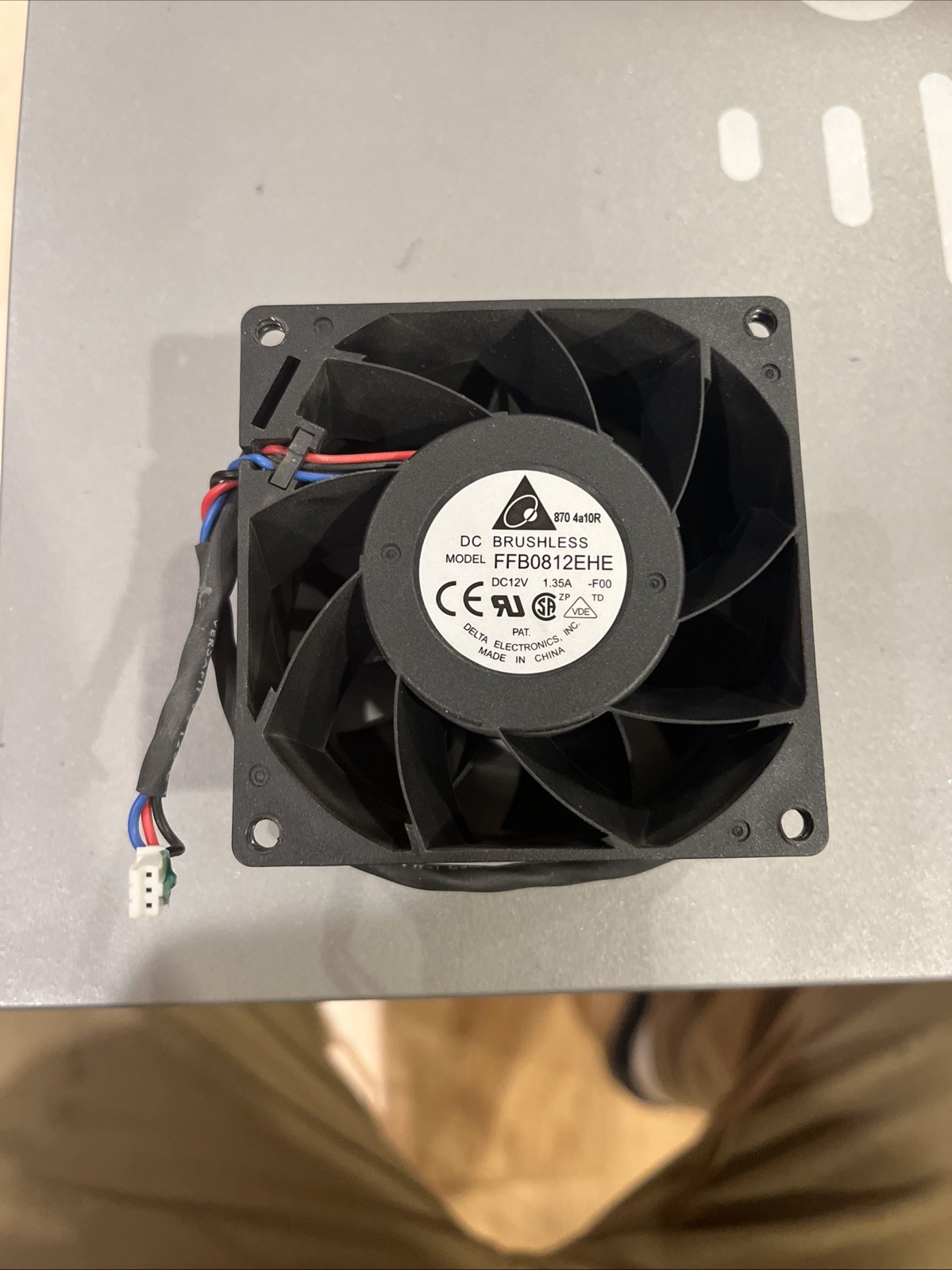 Delta FFB0812EHE Used Working DC Brushless Fan