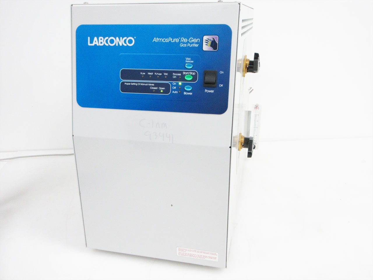 LABCONCO 5121810 ATMOSPURE RE-GEN GAS PURIFIER 120 V FOR GLOVE BOX