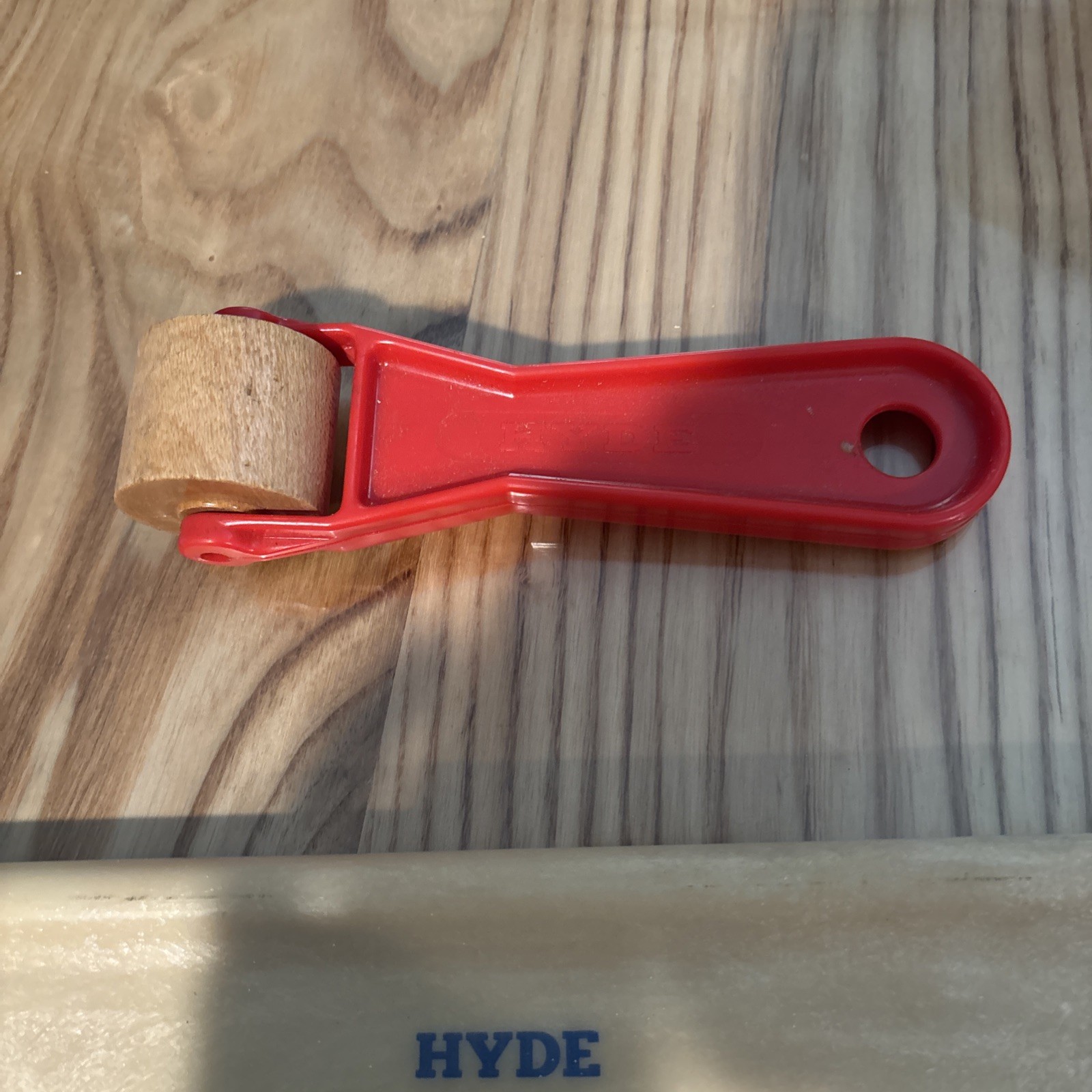 Hyde Brush 12 Inches & Hyde red handle roller USED