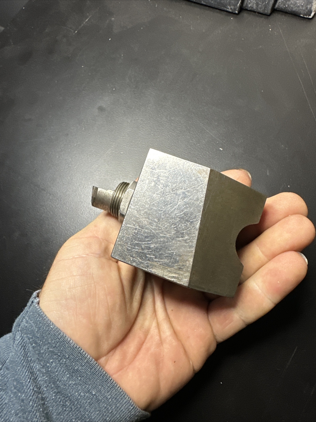 Devlieg Microbore 7408A Grinding Fixture Block Tool Sharpening Jig Machinist