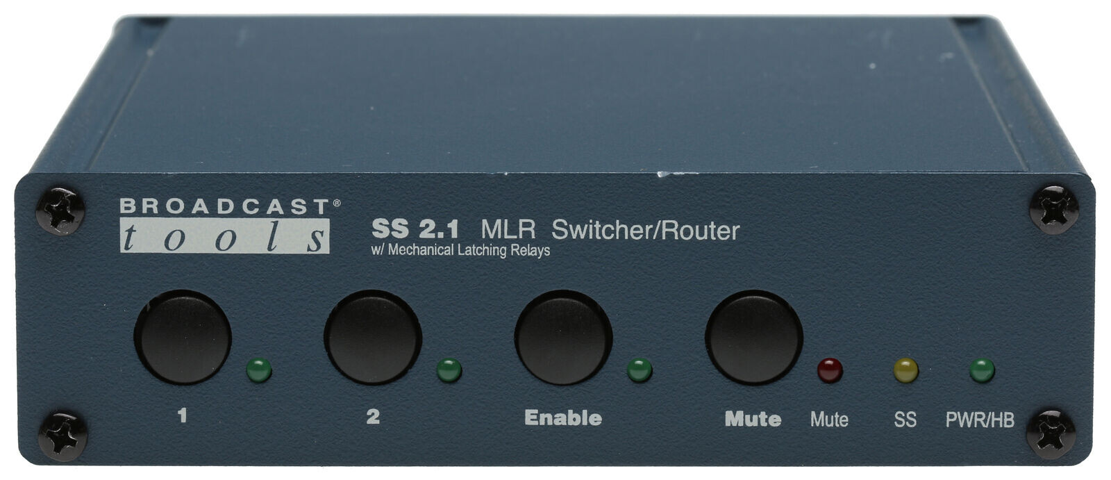 Broadcast Tools SS2.1 MLR TERM Balanced Audio Automation Switcher Router RS232