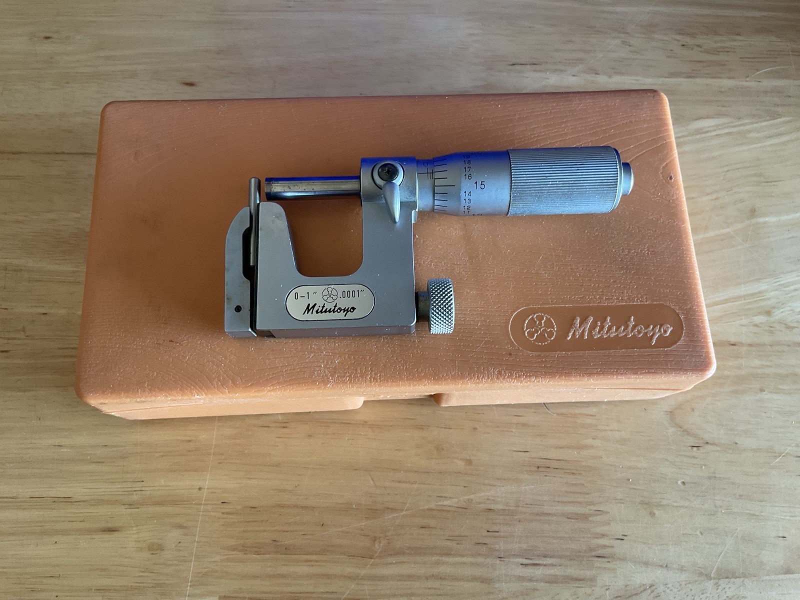 Mitutoyo 117-107 Interchangeable Anvil Micrometer