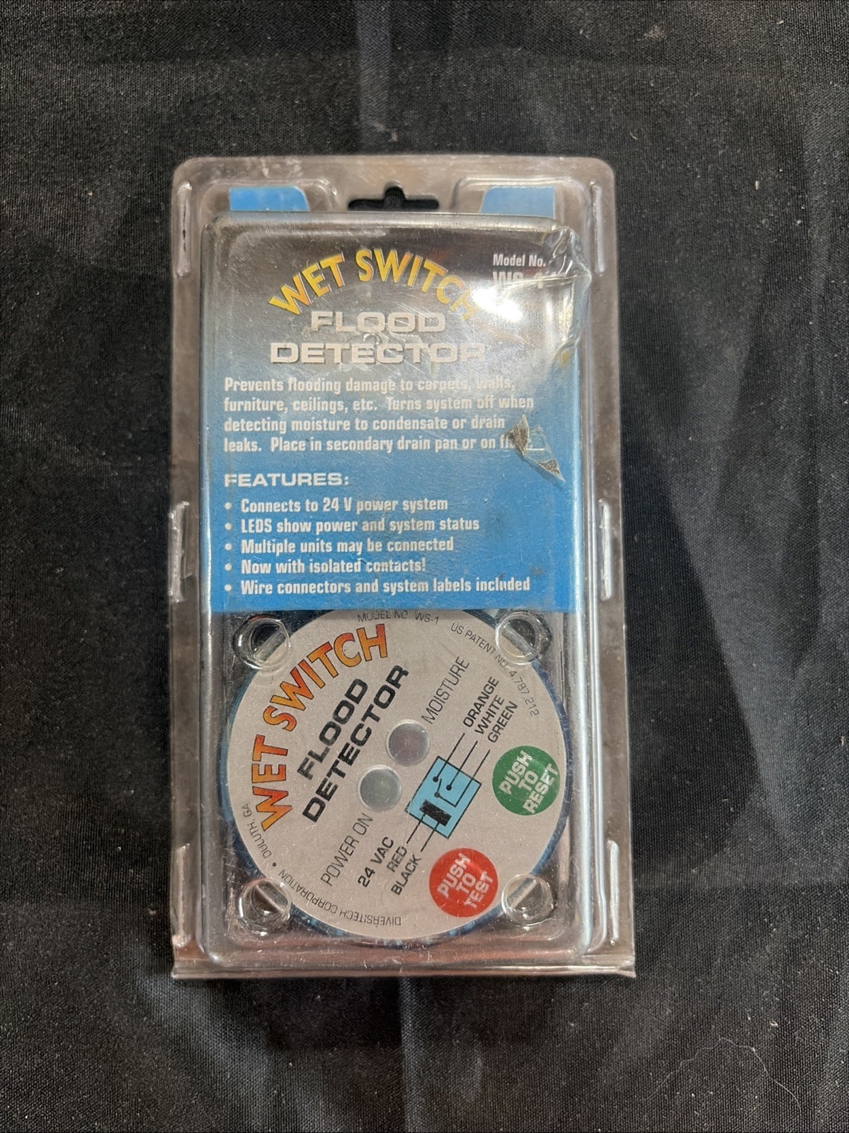 WAGNER Wet Switch WS-1 Ultra Flood Detector NEW In Box!!