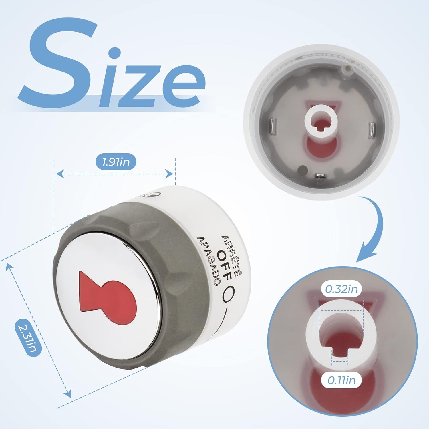 91538 Control Knobs Compatible with Weber Summit 400/600 Grills Manufactured 201