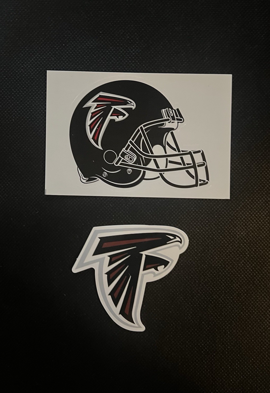 Atlanta Falcons Stickers/Decals Lot Of 2 (2.5” & 3”)