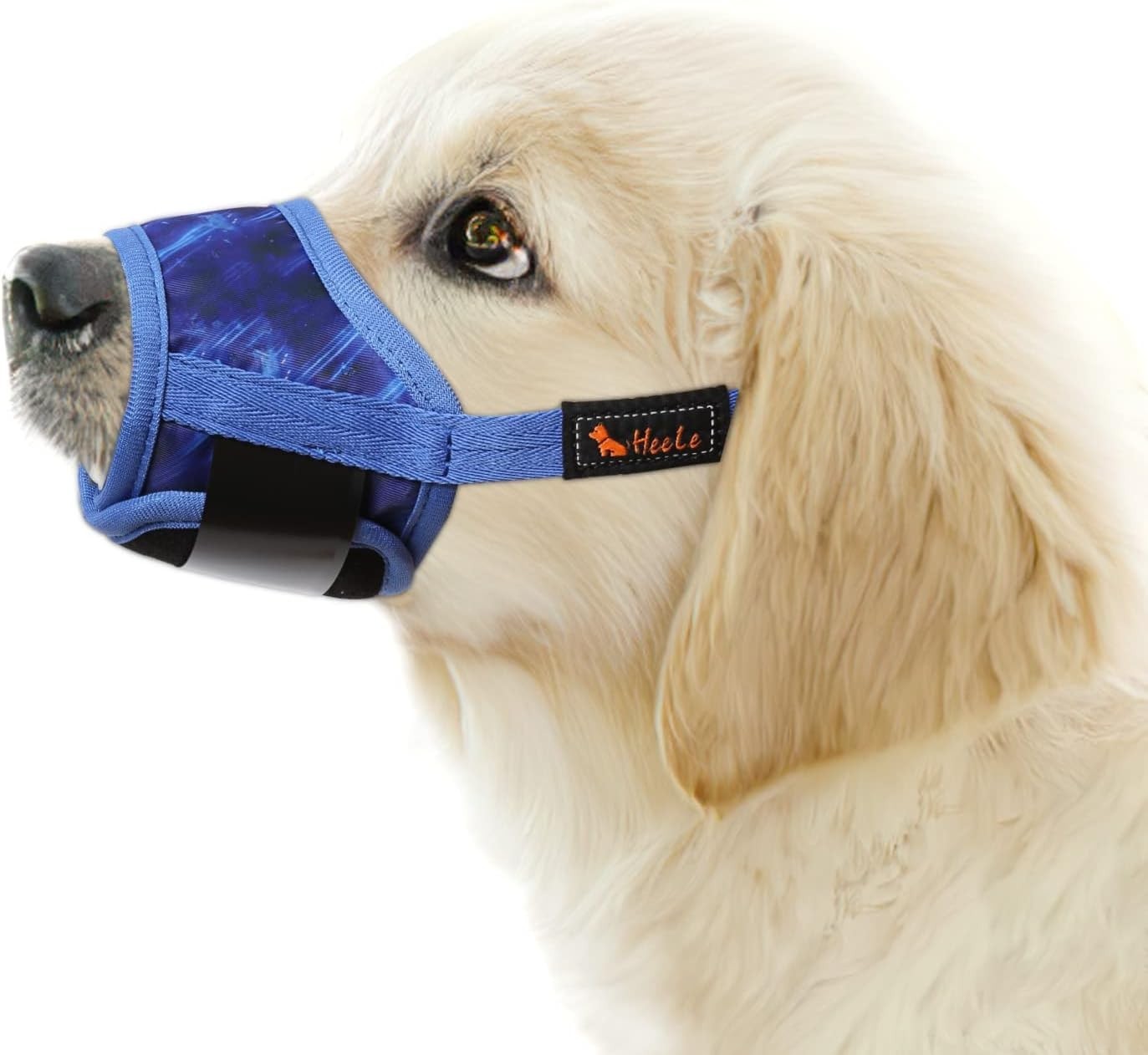 Breathable Nylon Dog Muzzle - Adjustable, Comfortable, Anti-Bite & Bark Control