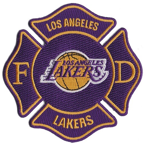 Los Angeles Lakers FD Fire Patch  FD  NEW .