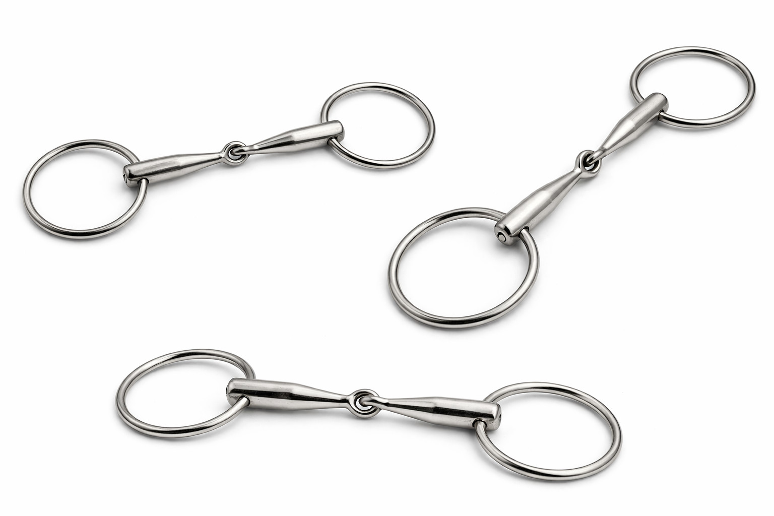 Titanium Horse Bit Anodised Loose Ring Snaffle – Lightweight & Gentle