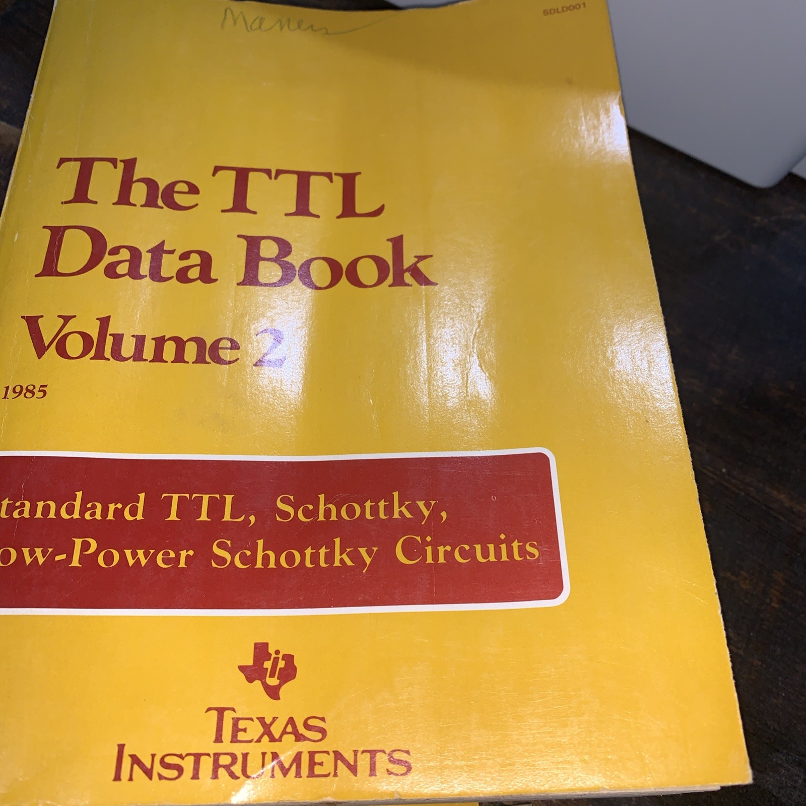 Book Lot Texas Instruments TTL Data Book Circuits Field Logic Programmable