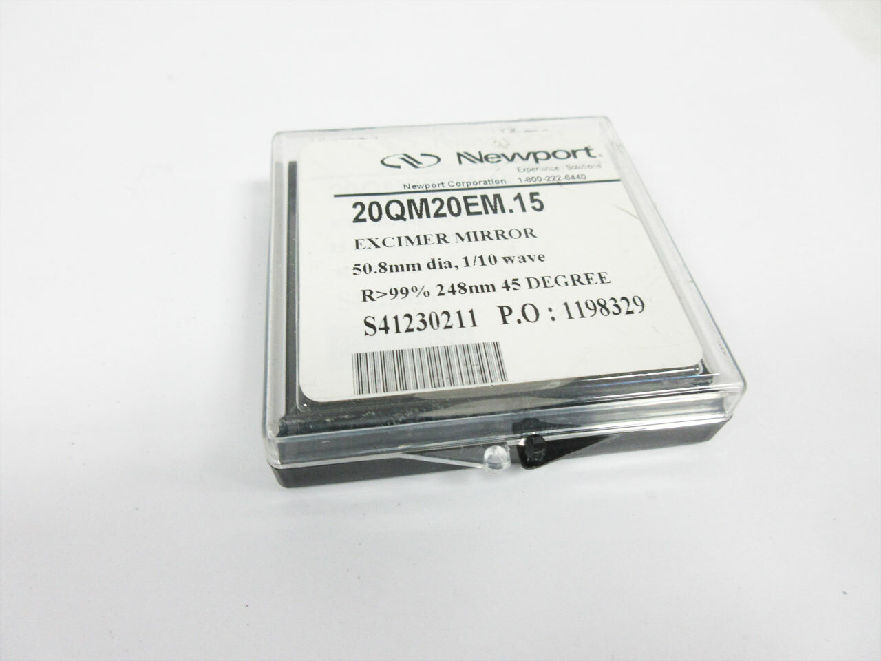 NEWPORT 20QM20EM.15 HIGH ENERGY EXCIMER LASER MIRROR, 50.8 MM, 45°, 248 NM