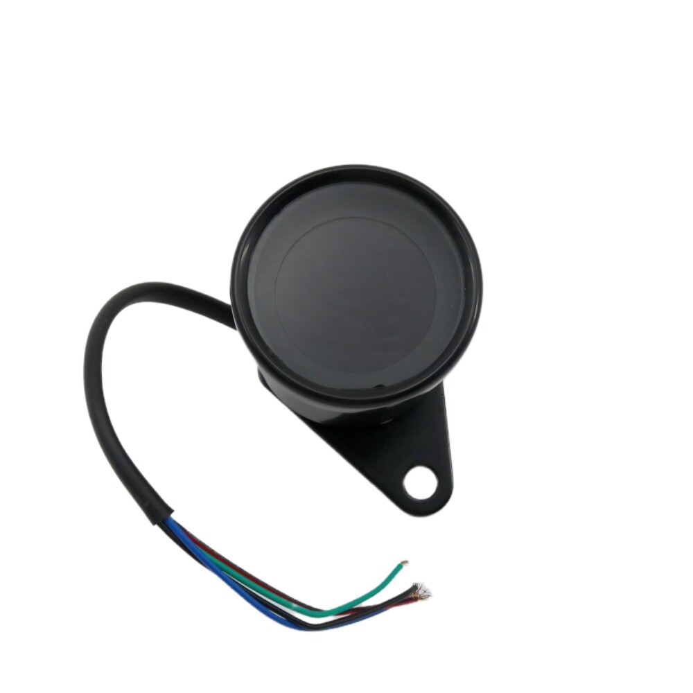 LCD Digital Speedometer for Motorcycles - Universal Tach/Fuel/Odometer 12V