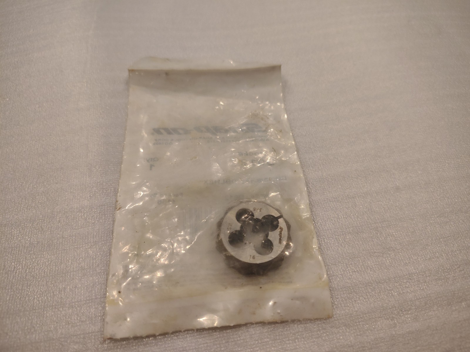 NEW Snap On D012  3/8-16 NF 1” Replacement Die Double Hex