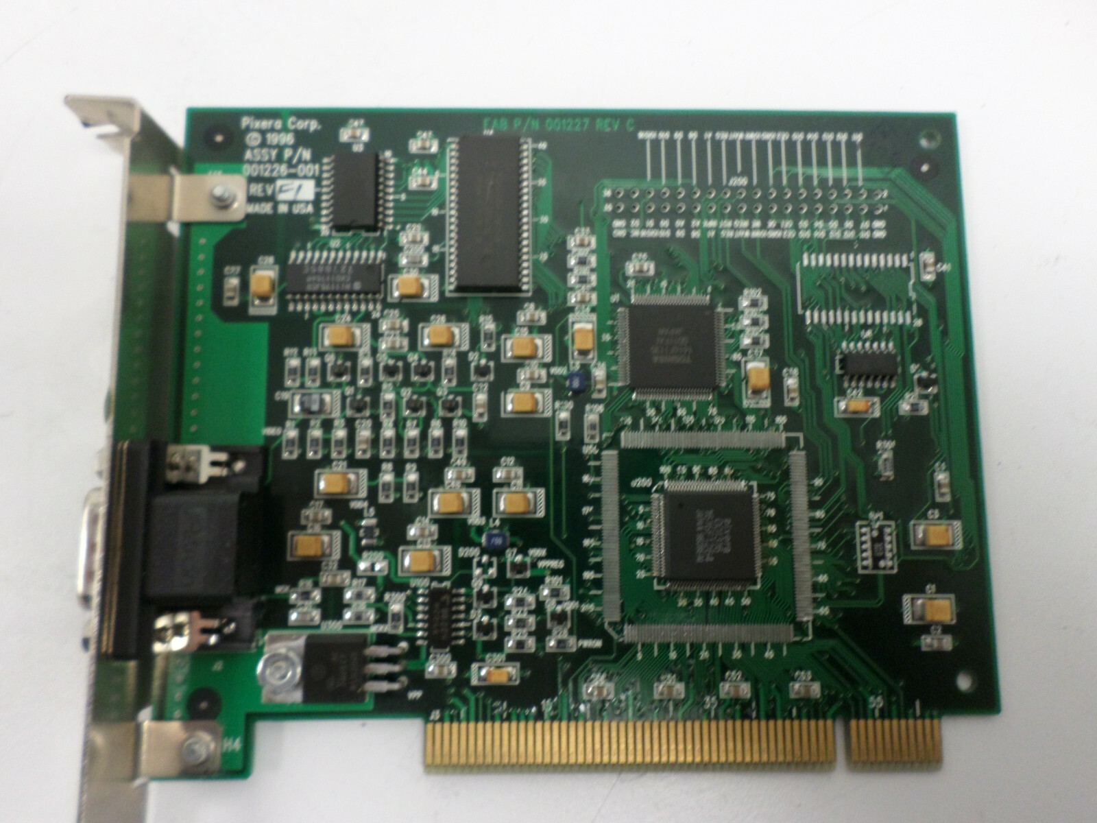 Pixera 001226-001 Pro Microscope Camera pci Interface Card Frame Grabber 001227