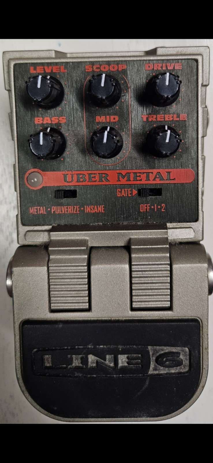 line 6 Uber Metal effects pedal