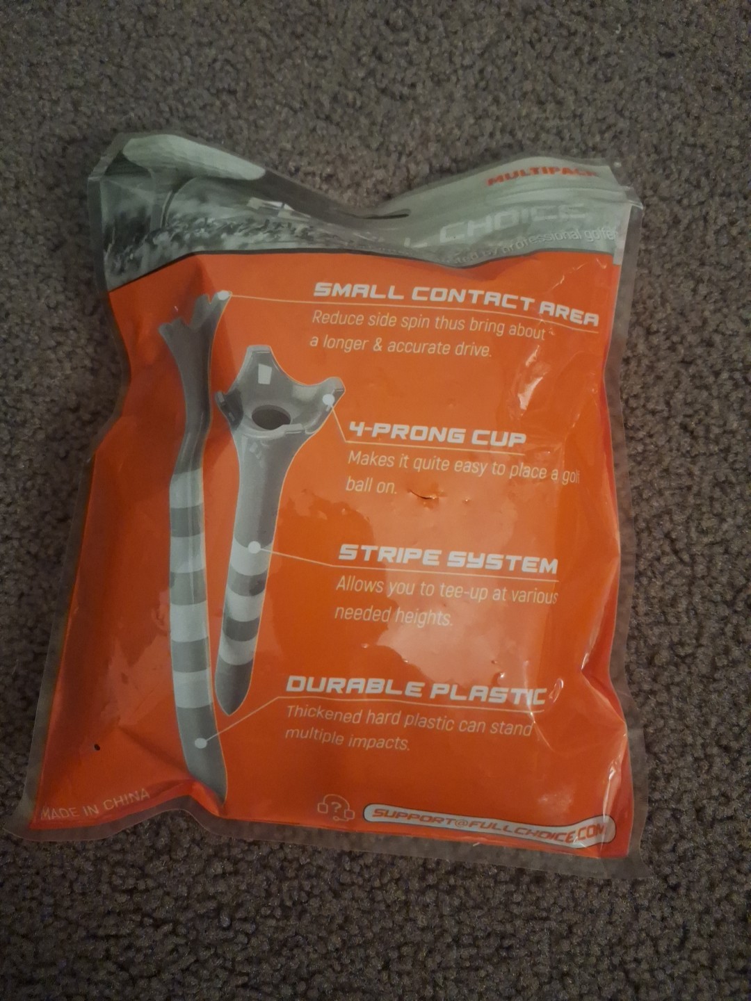 3 1/4" Plastic Tees