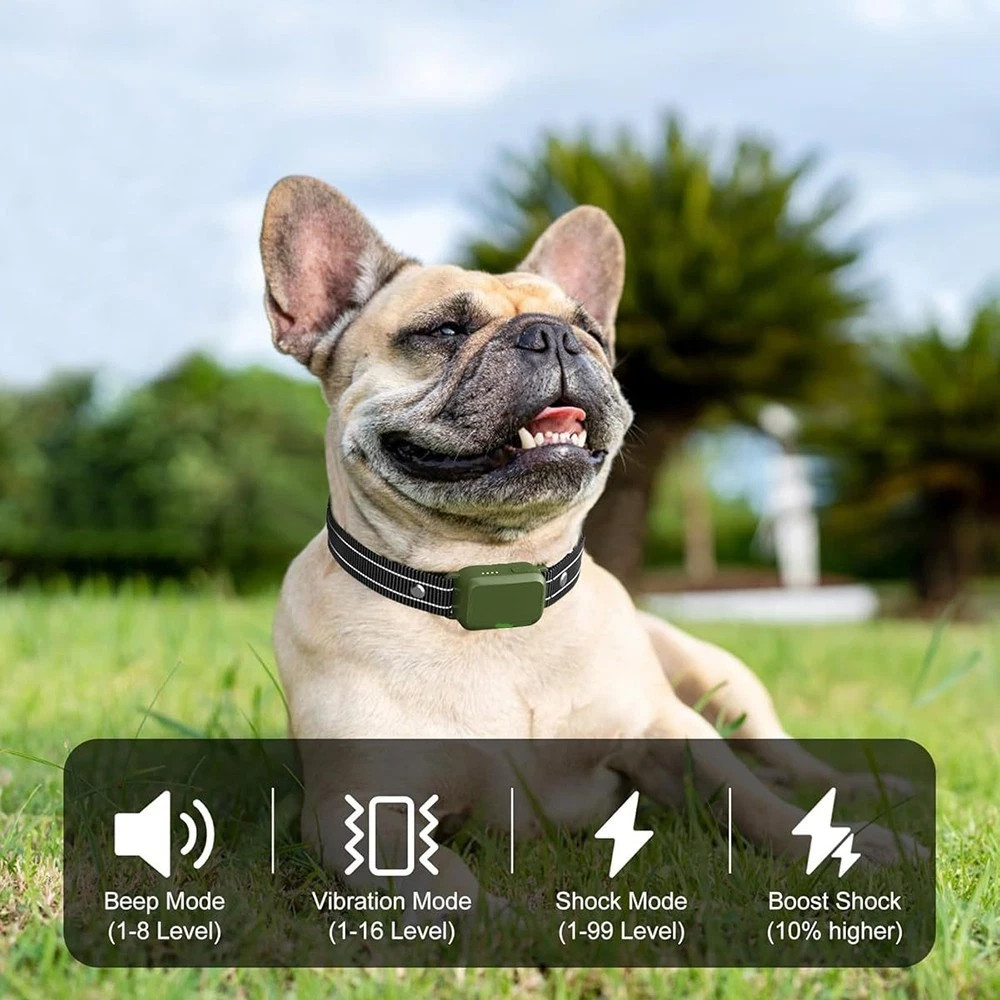 Dog Shock Collar - 4200FT Dog Training Collar with Remote Waterproof Trainer USA