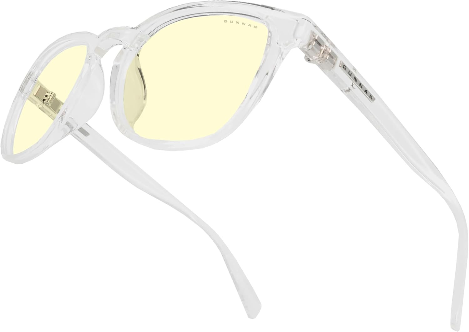 - Premium Gaming and Computer Glasses - Blocks 65% Blue Light - Oakland, Crystal
