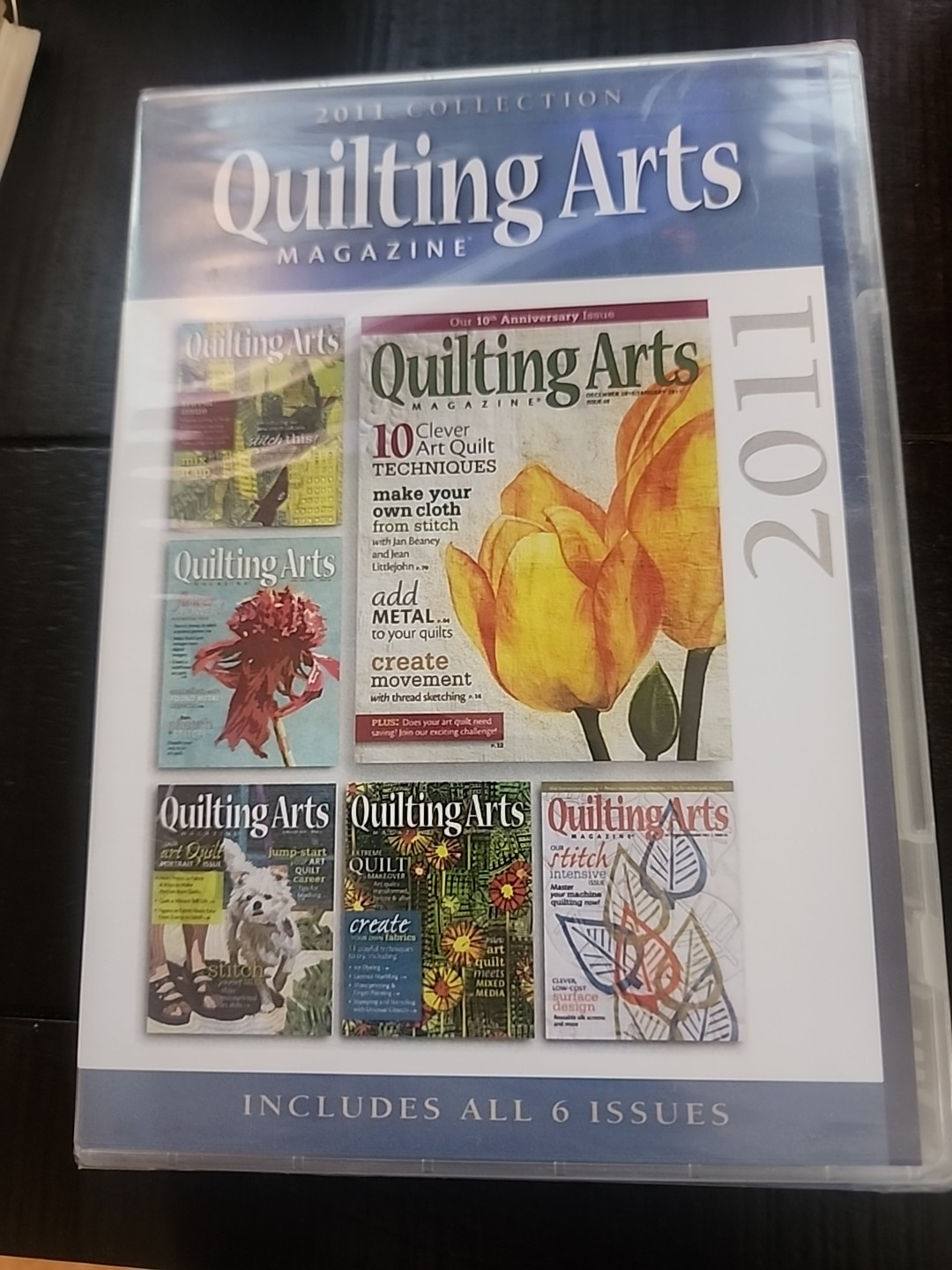 Quilting Arts Magazine 2011 Collection (CD-ROM)  6 issues