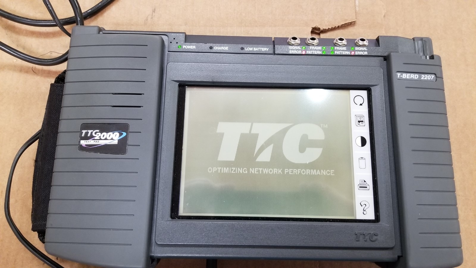 TTC Test Pad 2000 with 2207 Module POWERS UP!